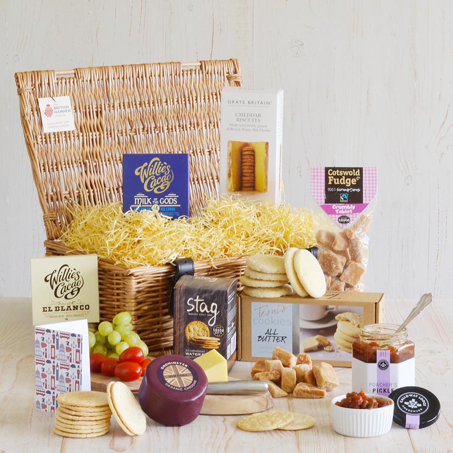 British Hamper Company Gourmet Food Gifts Hampers – Mothers Day Gift  Basket, For Her, Mum, Girlfriend, Wife, Mother. Get Well Soon Baskets,  Birthday Gifts Ideas For Couples, Men, Families : Amazon.co.uk: Grocery